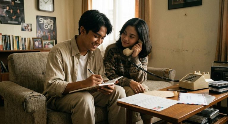 Romansa Sebelum Ada Chat: Cara Pasangan Era 90-an Mengikat Janji Lewat Telepon Kabel dan Surat