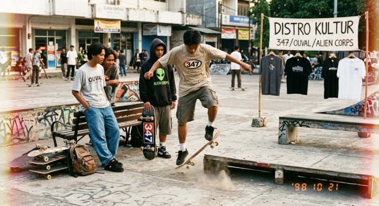 Lahirnya Kultur Skate dan Clothing Line Lokal: Revolusi Fesyen Underground 90-an