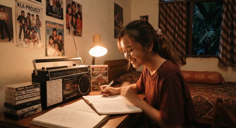 Demam Musik Balada dan Sandiwara Radio 90-an: Teman Setia Menjelang Malam