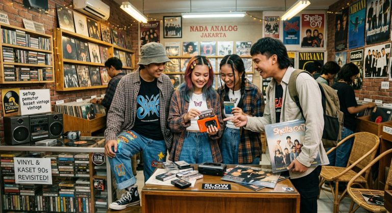 Demam Vinyl dan Casette Tape: Mengapa Generasi Z Menggilai Musik Analog 90-an?